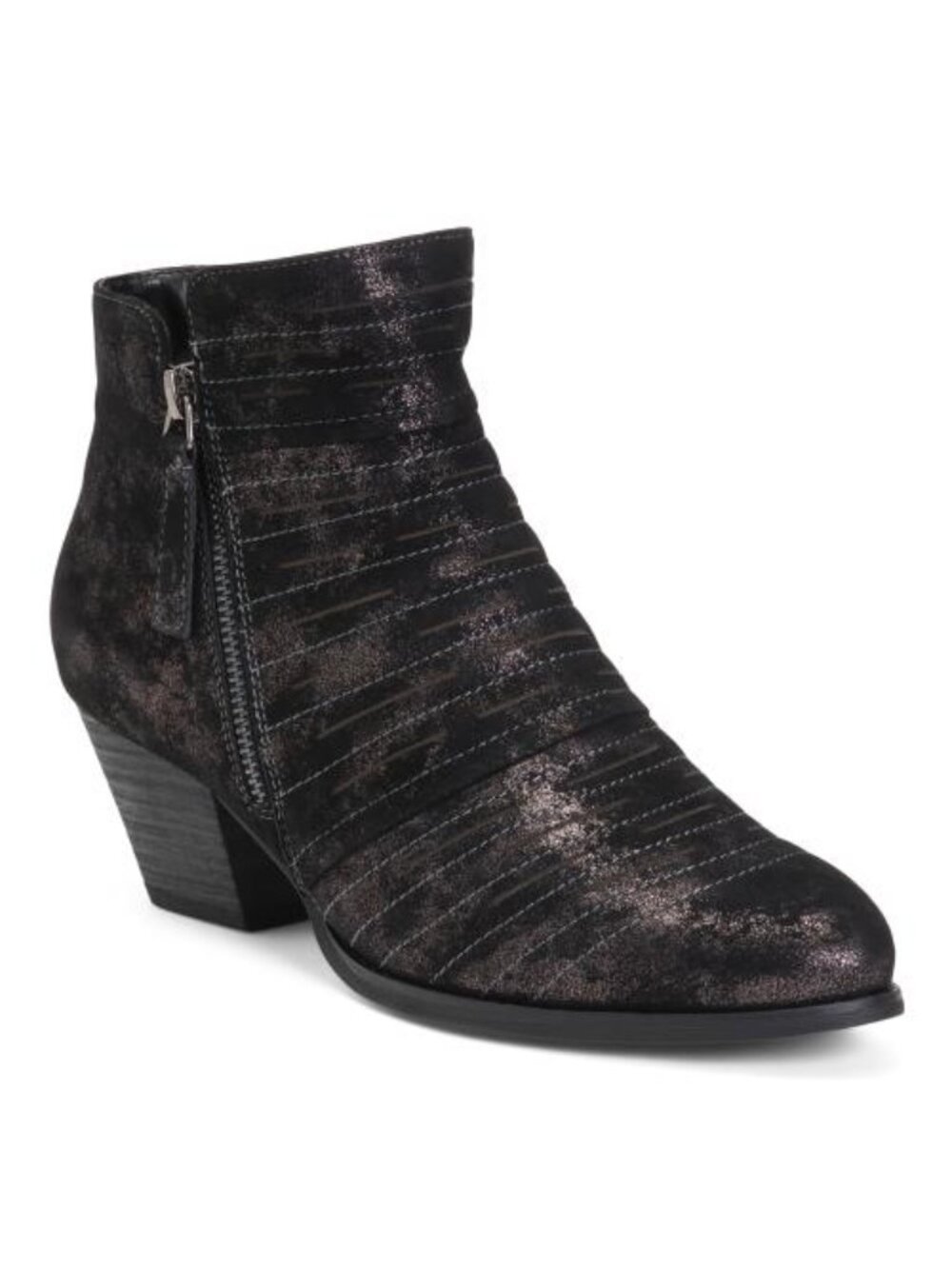 DAVID TATE Suede Bellview Booties